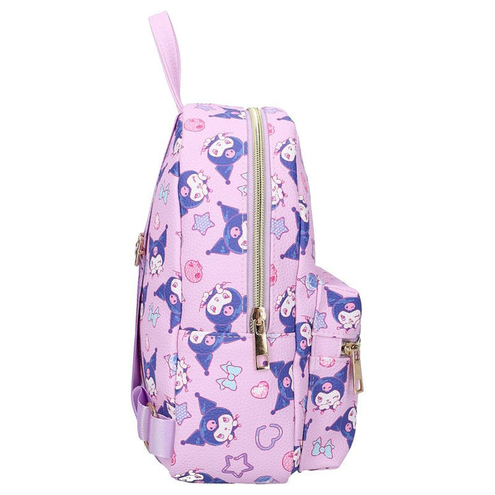 EAN 8712645329478 - Vadobag Kuromi Sweet On You mochila Mochila escolar Púrpura, Rosa Imitación piel imagen 3