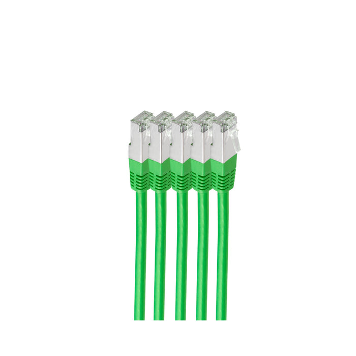 EAN 4017538082077 - shiverpeaks BS75711-HG-SET5 cable de red Verde 1 m Cat6 S/FTP (S-STP) Alrededor imagen 1