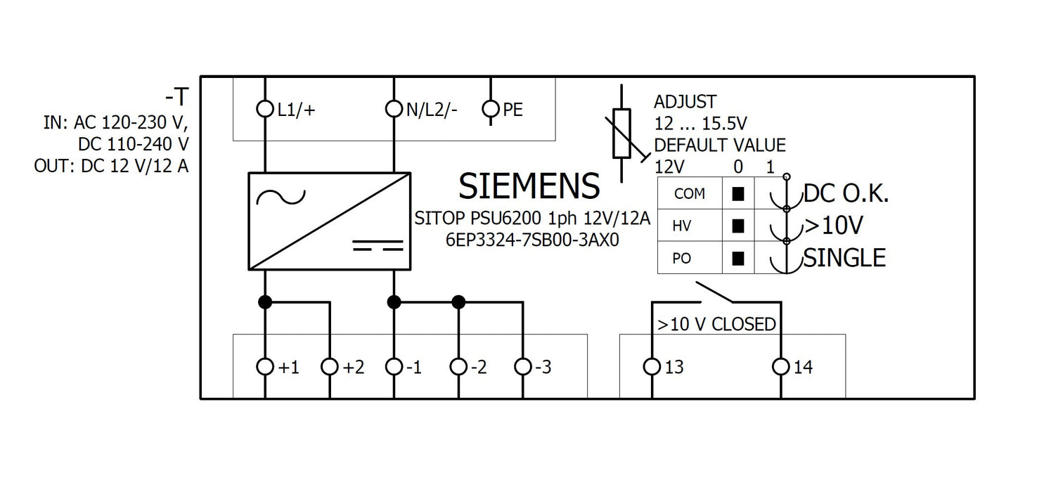 EAN 4025515155195 - Siemens 6EP3324-7SB00-3AX0 unidad de fuente de alimentación para laboratorio imagen 4