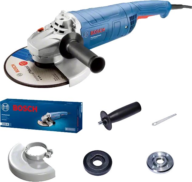 EAN 4053423240719 - Bosch GWS 2200 J PROFESSIONAL amoladora angular 23 cm 6500 RPM 2200 W 5,4 kg imagen 1