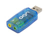 EAN 5901969410419 - uGo UKD-1085 tarjeta de audio 5.1 canales USB imagen 2