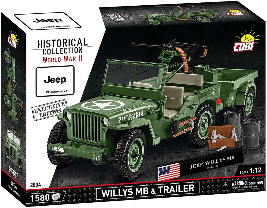 EAN 5902251028046 - COBI Willys MB & Trailer - Executive Edition imagen 12