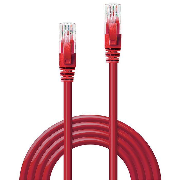 EAN 4002888480352 - Lindy 48035 cable de red Rojo 5 m Cat6 U/UTP (UTP) imagen 3