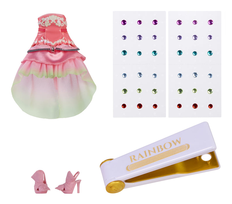 EAN 0035051597797 - Rainbow High Be Dazzling Fashion Dolls - Adeline Rose (Pink) imagen 3