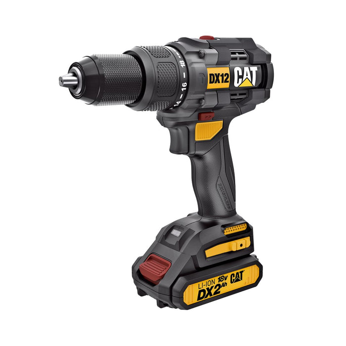 EAN 6943475884475 - CAT DX12 taladro 2000 RPM 1,97 kg Negro imagen 1