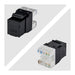 EAN 65030916523 - StarTech.com C6KEY110180BK24PK módulo de conector de red imagen 4