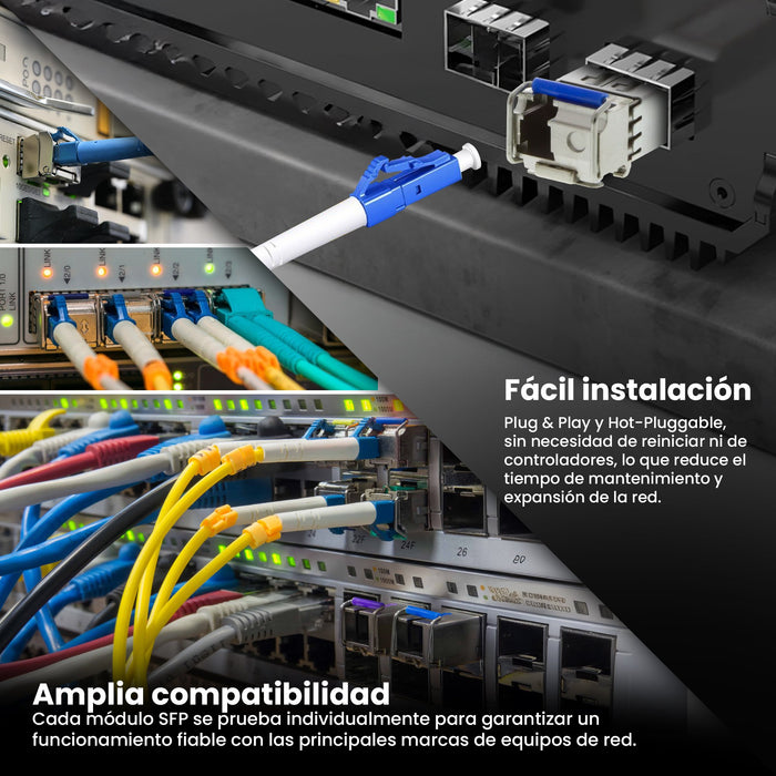 EAN 5902560366198 - Extralink EX.6198 red modulo transceptor Fibra óptica 1250 Mbit/s imagen 8