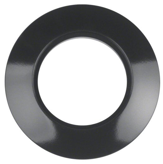 EAN 4011334214816 - Hager 138101 placa de pared y cubierta de interruptor Negro imagen 1