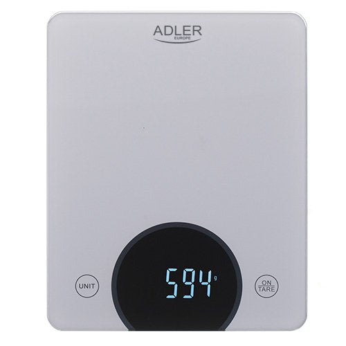EAN 5903887804738 - Adler AD 3173S báscula de cocina Gris Integrado Rectángulo Báscula electrónica de cocina imagen 1