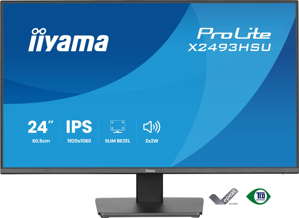 EAN 4948570126606 - iiyama ProLite X2493HSU-B1 pantalla para PC 60,5 cm (23.8") 1920 x 1080 Pixeles Full HD Negro imagen 2