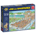 EAN 8710126200391 - Jan van Haasteren Pool Pile-Up 1000 pcs Puzzle rompecabezas 1000 pieza(s) Dibujos imagen 1