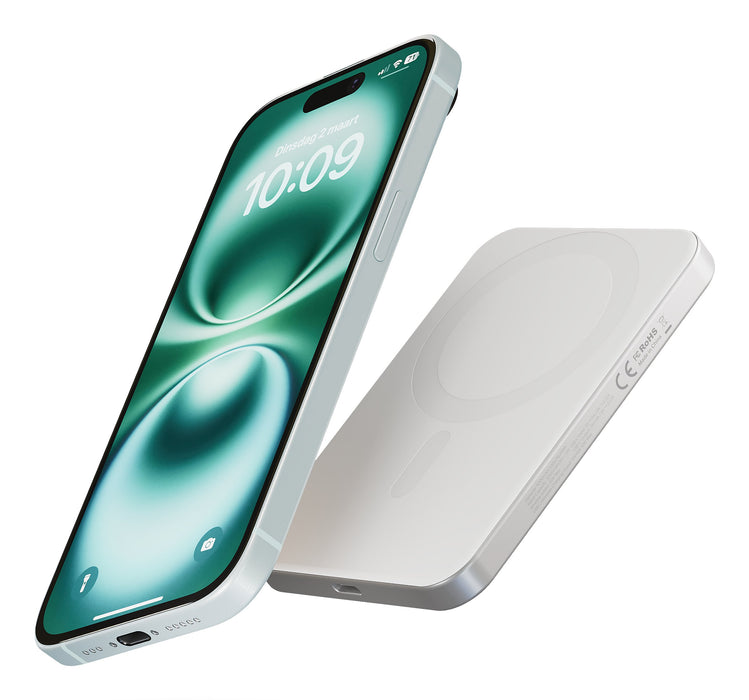EAN 8720618634658 - ZENS Pro 1 Slim 5000 mAh Cargador inalámbrico Blanco imagen 4