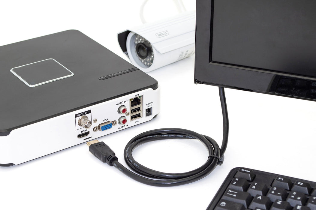 EAN 4016032448730 - Digitus DK-330123-010-S cable HDMI 1 m HDMI tipo A (Estándar) Negro imagen 5