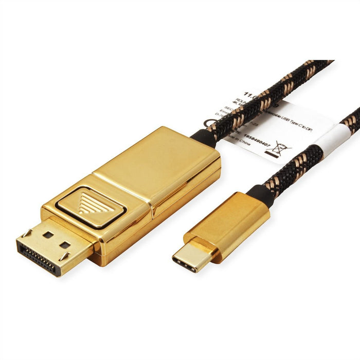 EAN 7630049613140 - ROLINE 11.04.5848 Adaptador gráfico USB 4096 x 2560 Pixeles Negro, Oro imagen 1