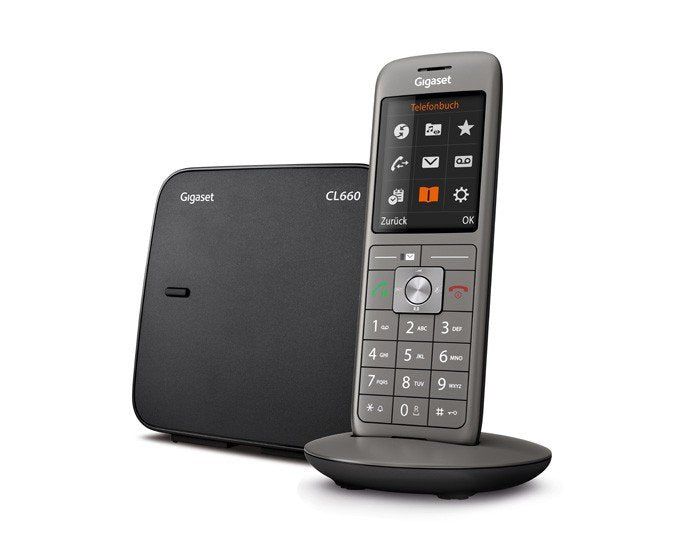 EAN 4250366853604 - Gigaset CL660A Duo Teléfono DECT/analógico Identificador de llamadas Gris imagen 3