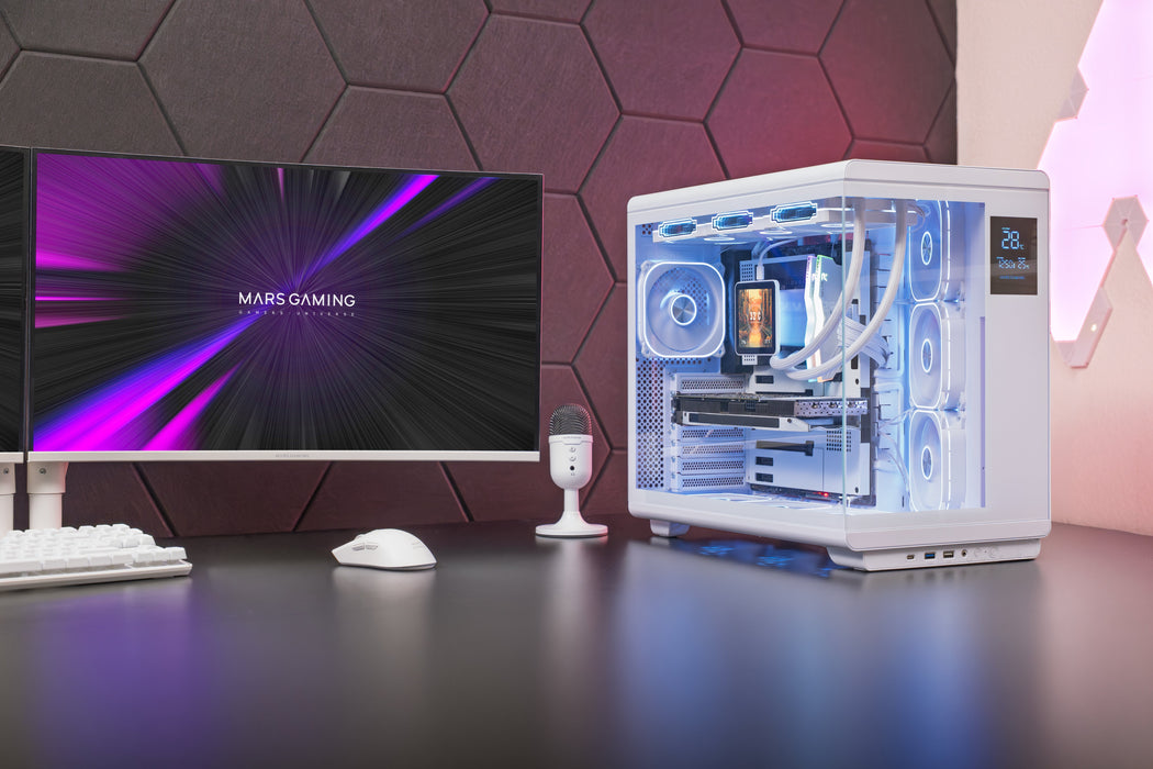 EAN 8435693115229 - Mars Gaming MCREVPROW carcasa de ordenador Midi Tower Blanco imagen 12
