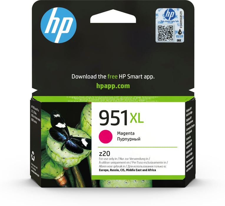 EAN 0886111748938 - HP 951XL High Yield Magenta Original Ink Cartridge cartucho de tinta 1 pieza(s) Alto rendimiento (XL) imagen 1