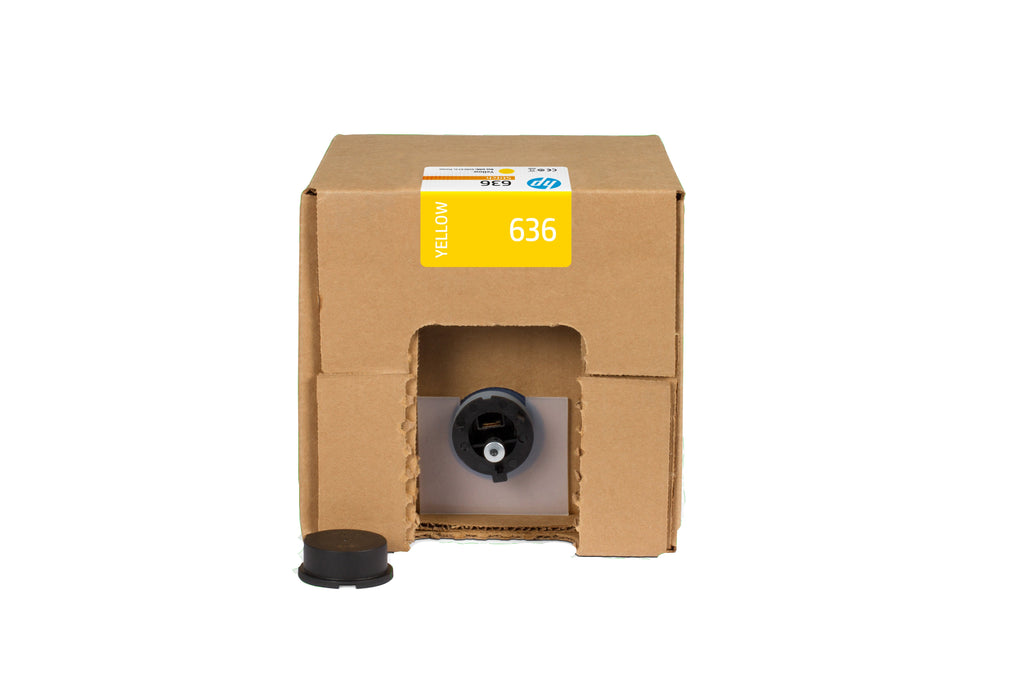 EAN 191628916597 - HP 636 3-liter Yellow Stitch Dye Sublimation Ink Cartridge cabeza de impresora Inyección de tinta térmica imagen 1