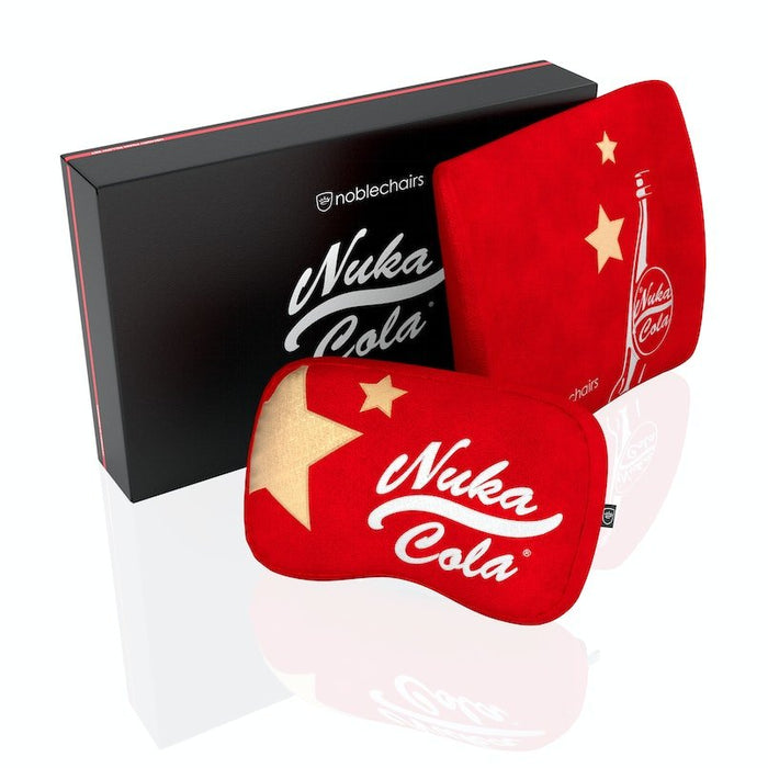 EAN 4251442507824 - noblechairs Fallout Nuka-Cola Almohada cervical/Almohada lumbar Rojo 2 pieza(s) imagen 1