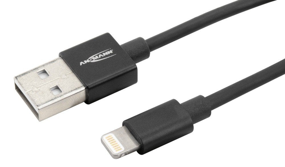 EAN 4013674131211 - Ansmann 1700-0078 cable de conector Lightning 1,2 m Negro imagen 3