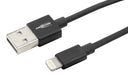 EAN 4013674131211 - Ansmann 1700-0078 cable de conector Lightning 1,2 m Negro imagen 3