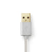 EAN 5412810262588 - Nedis CCTB39300AL30 cable de teléfono móvil Aluminio 3 m USB A Lightning imagen 5