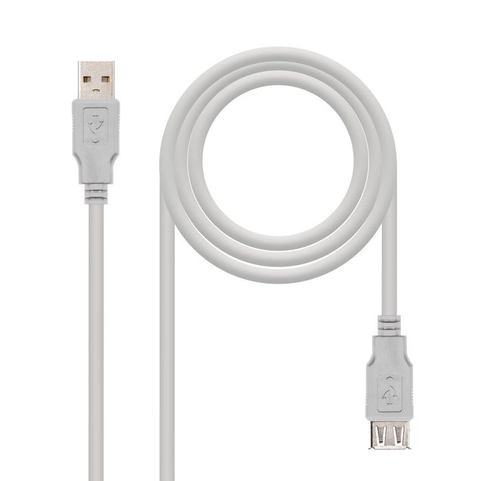 EAN 8433281000452 - Nanocable 10.01.0203 cable USB USB 2.0 1,8 m USB A imagen 1