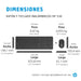 EAN 0197029648853 - HP 300 Wireless Mouse and Keyboard Combination teclado Ratón incluido Universal RF inalámbrico Negro imagen 2
