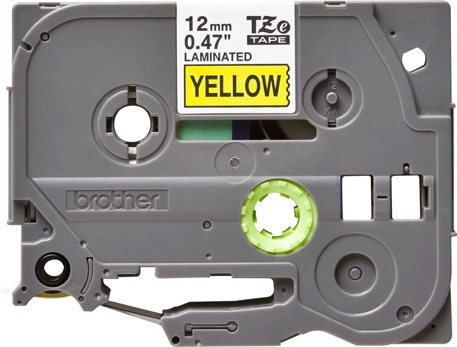 EAN 4977766686686 - Brother TZE-631 cinta para impresora de etiquetas Negro sobre amarillo imagen 2