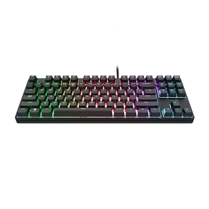 EAN 8713439257243 - Trust GXT 864 Cada teclado Juego USB QWERTY Inglés Negro imagen 2