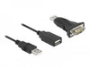 EAN 4043619615063 - DeLOCK 61506 cambiador de género para cable USB A Negro imagen 1