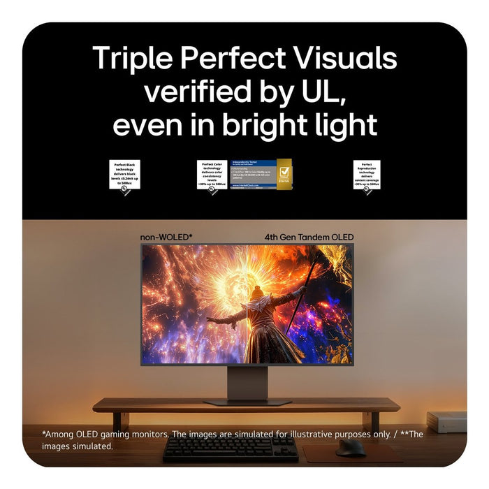 EAN 8806096853085 - LG 32GX870B-B.AEU pantalla para PC 81,3 cm (32") 3840 x 2160 Pixeles 4K Ultra HD OLED Negro imagen 6
