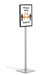 EAN 4005546730332 - Durable 501357 señal de información Carta Gris Metal, Plástico 1 pieza(s) imagen 1