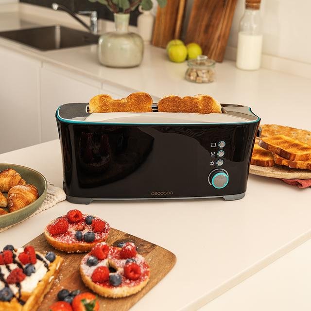 EAN 8435484021852 - Cecotec 02185 tostadora 7 2 rebanada(s) 1000 W Negro imagen 9