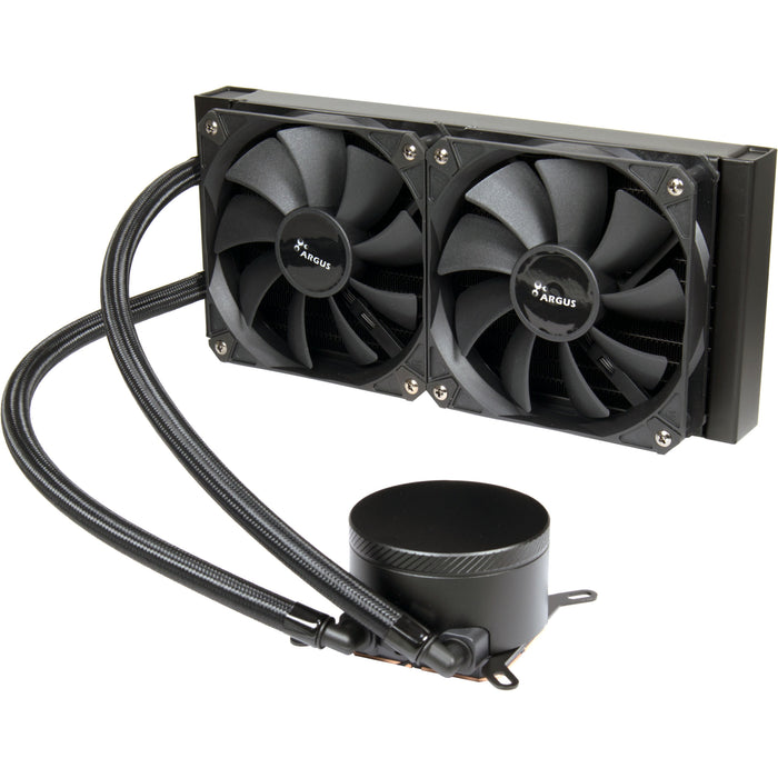 EAN 4260455648639 - Inter-Tech B-240 Procesador Sistema de refrigeración líquida todo en uno 12 cm Negro 1 pieza(s) imagen 1