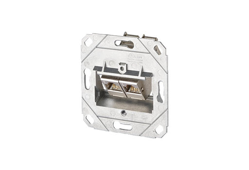 EAN 4250184105718 - METZ CONNECT E-DAT 2x UP0 Cat.6A toma de corriente RJ-45 Plata imagen 1