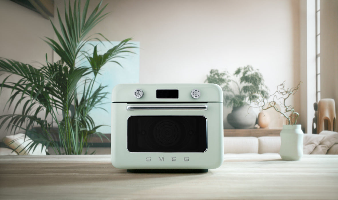 EAN 8017709333881 - Smeg COF01PGEU horno de vapor Pequeño Verde Botones, Giratorio imagen 19