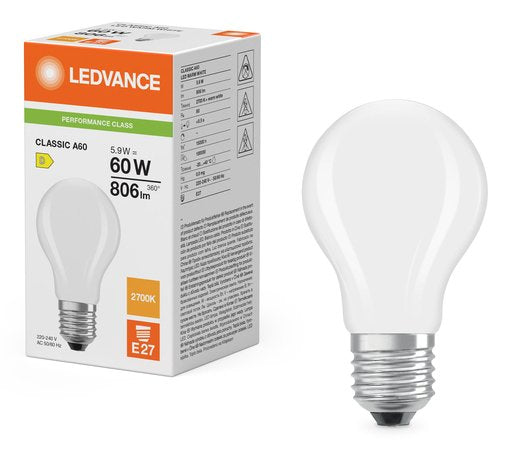 EAN 4099854465932 - Osram LED Classic A lámpara LED Blanco cálido 2700 K 5,9 W E27 D imagen 5