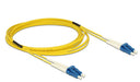 EAN 4043619846078 - DeLOCK 3m LC-LC Cable de fibra óptica e InfiniBand Amarillo imagen 2