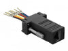 EAN 4043619661664 - DeLOCK 66166 cambiador de género para cable Sub-D Rj-45 Negro, Acero inoxidable imagen 2