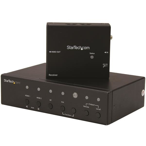EAN 65030864572 - StarTech.com STDHVHDBT extensor audio/video Transmisor y receptor de señales AV Negro imagen 1