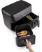 EAN 3838783014481 - Hisense HAF2700DCD Doble 11 L Independiente 2700 W Freidora de aire caliente Negro imagen 13