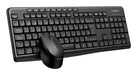 EAN 8436624423666 - CoolBox COO-KTR-03WPT teclado Ratón incluido Hogar / Oficina RF inalámbrica + USB QWERTY Portugués Negro imagen 2