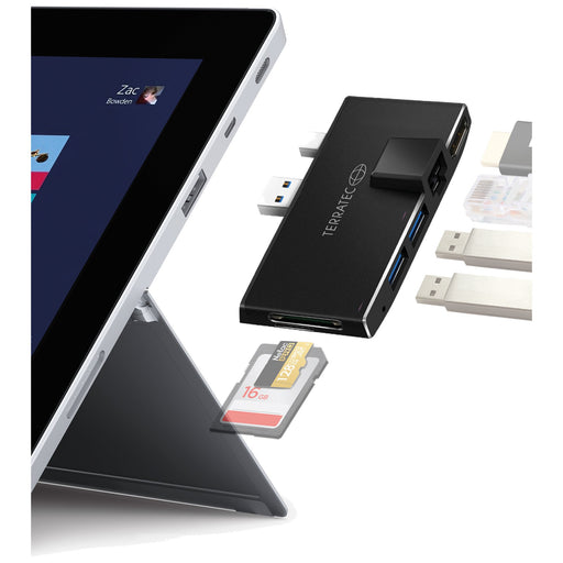 EAN 4040895007520 - Terratec CONNECT Pro2 Alámbrico USB 3.2 Gen 1 (3.1 Gen 1) Type-A Negro imagen 2