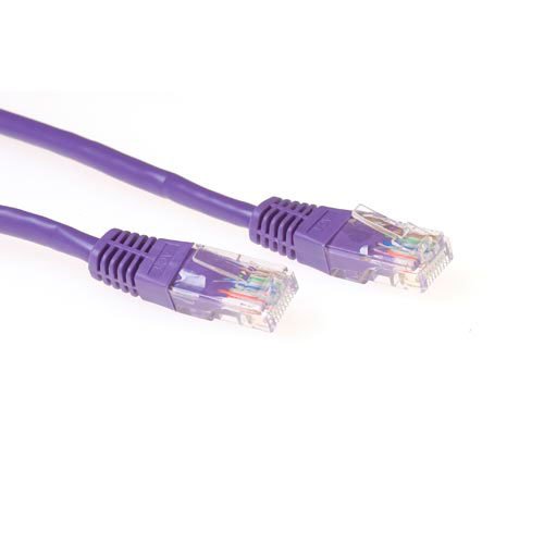 EAN 8716065206968 - ACT IB1702 cable de red Púrpura 2 m Cat6 imagen 1