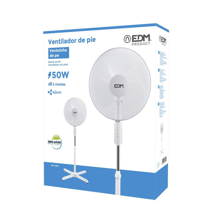 EAN 8425998339109 - EDM 33910 ventilador Blanco imagen 3