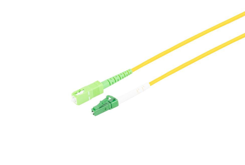 EAN 5715063475805 - Microconnect FIB421001S-APC Cable de fibra óptica e InfiniBand 1 m LC SC LC/SC Amarillo imagen 1