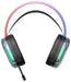 EAN 5706470154537 - Deltaco Gaming GAM-186 auricular y casco Auriculares Alámbrico Diadema Juego USB tipo A Negro, Transparen imagen 4