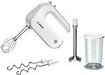 EAN 4242002556857 - Bosch MFQ4070 batidora Batidora de mano 500 W Plata, Blanco imagen 1