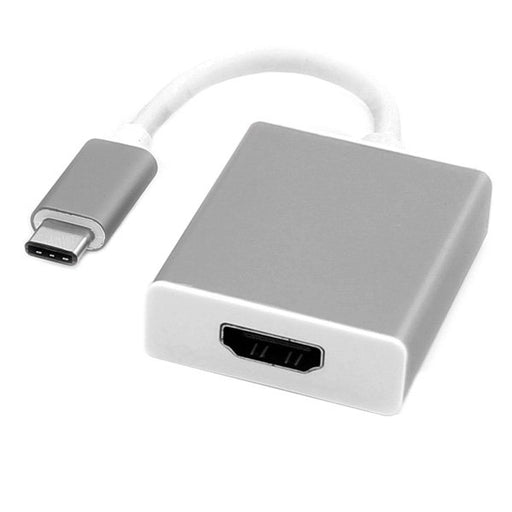 EAN 7611990141678 - ROLINE 12.03.3210 adaptador de cable de vídeo 0,1 m USB Tipo C HDMI Plata imagen 1